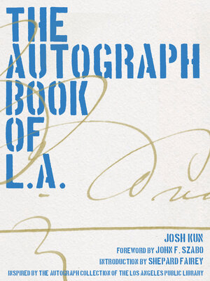 cover image of The Autograph Book of L.A.